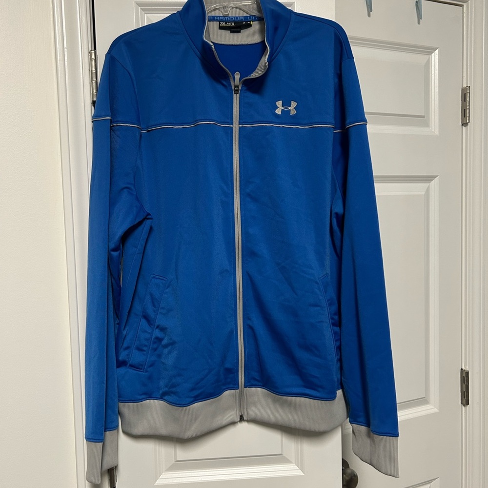 Under Armour Blue and Gray Lightweight Jacket
